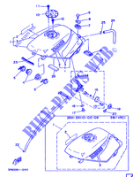 BENZINTANK für Yamaha TZR125 1991