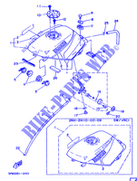 BENZINTANK für Yamaha TZR125 1991