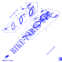 BLINKER für Yamaha XC125 1995