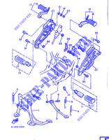 STAENDER / FUSSRASTE für Yamaha XJ600 (54KW) 1986