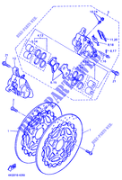 VORDERRAD / BREMSSATTEL für Yamaha XJR1200 1997