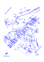 STAENDER / FUSSRASTE für Yamaha XT350 1988