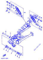 SCHWINGE / STOßDÄMPFER für Yamaha XV535 (FLAT) 1993