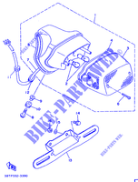 RÜCKLICHT für Yamaha XV535 (FLAT) 1993