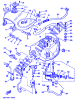 BENZINTANK für Yamaha XV535 (FLAT) 1995
