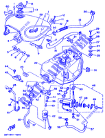 BENZINTANK für Yamaha XV535S (FLAT) 1994