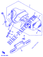 RÜCKLICHT für Yamaha XV535S (FLAT) 1994