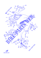BENZINTANK für Yamaha DRAGSTAR 650 CLASSIC 2000