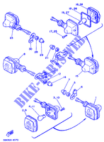 BLINKER für Yamaha DT125R 21CV 1988