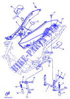 STAENDER / FUSSRASTE für Yamaha YP125 1999