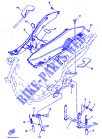 STAENDER / FUSSRASTE für Yamaha YP125 1999