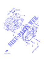 MOTORGEHÄUSE für Yamaha YZ80LW 2000